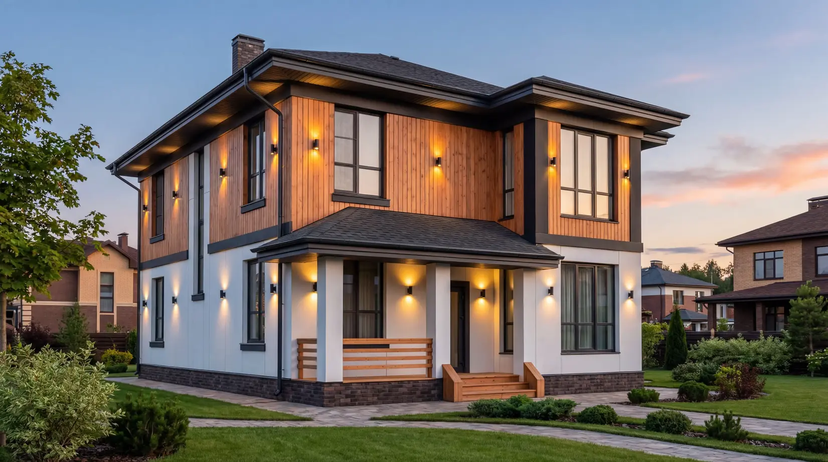 Двухэтажные дома — кадр 4